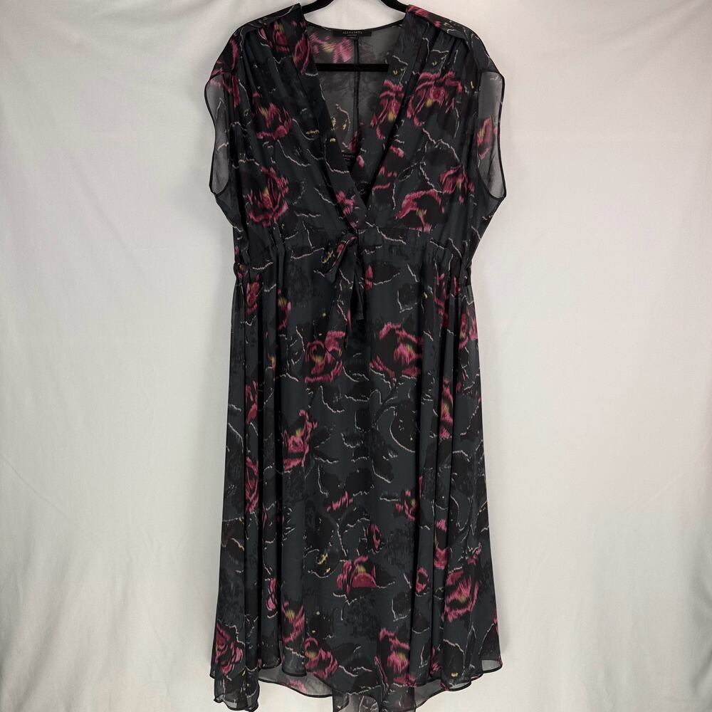 AllSaints Romina Rosalyn Dress Size M